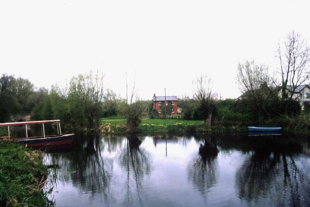 The winding hole constructed on the Hereford and Gloucester Canal at Monkhide